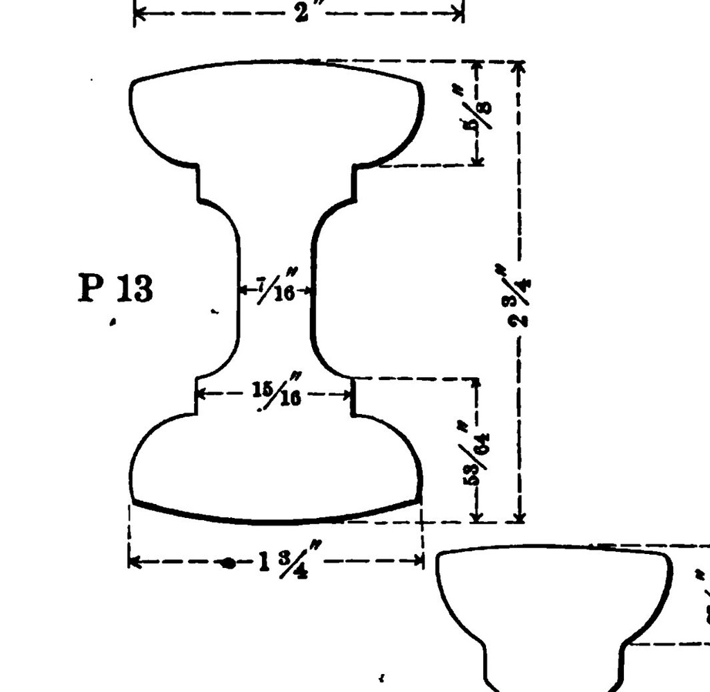P-13 - 1911 Carnegie Shape Book figure