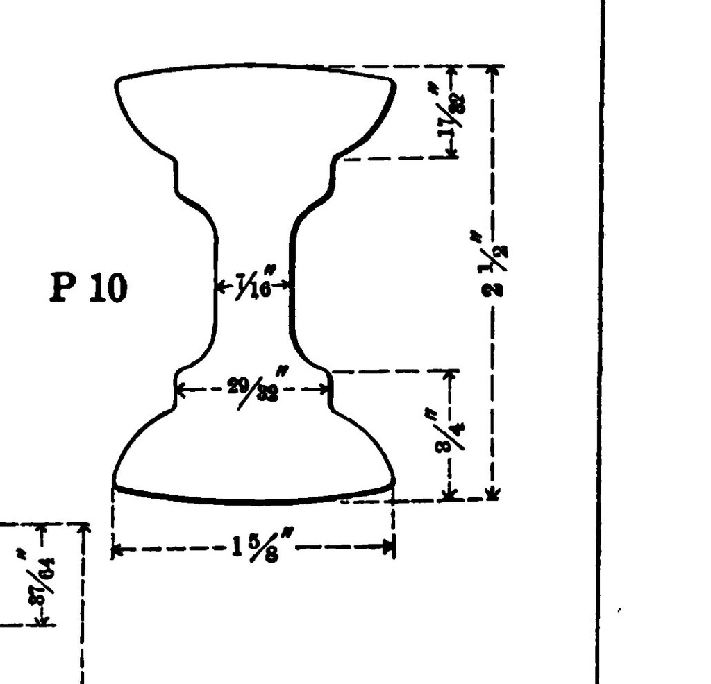 P-10 - 1911 Carnegie Shape Book figure