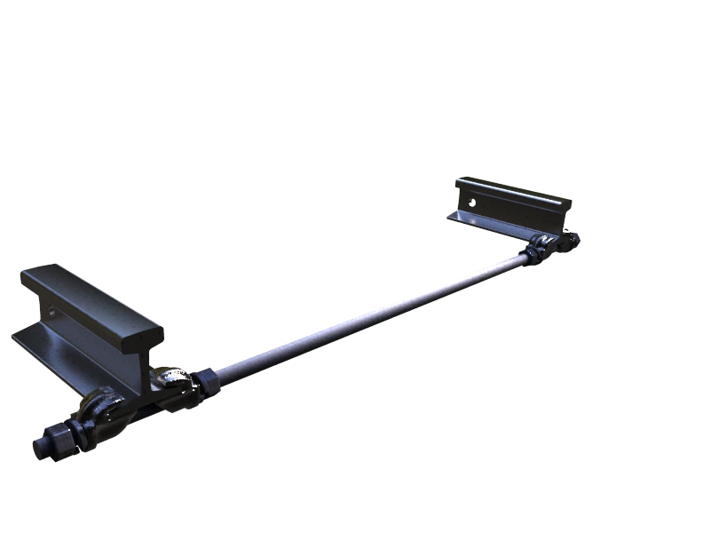 [1644240] Gauge Rod Double End Noninsulated 1" 60-70 lb ASCE Rails (18"-24")