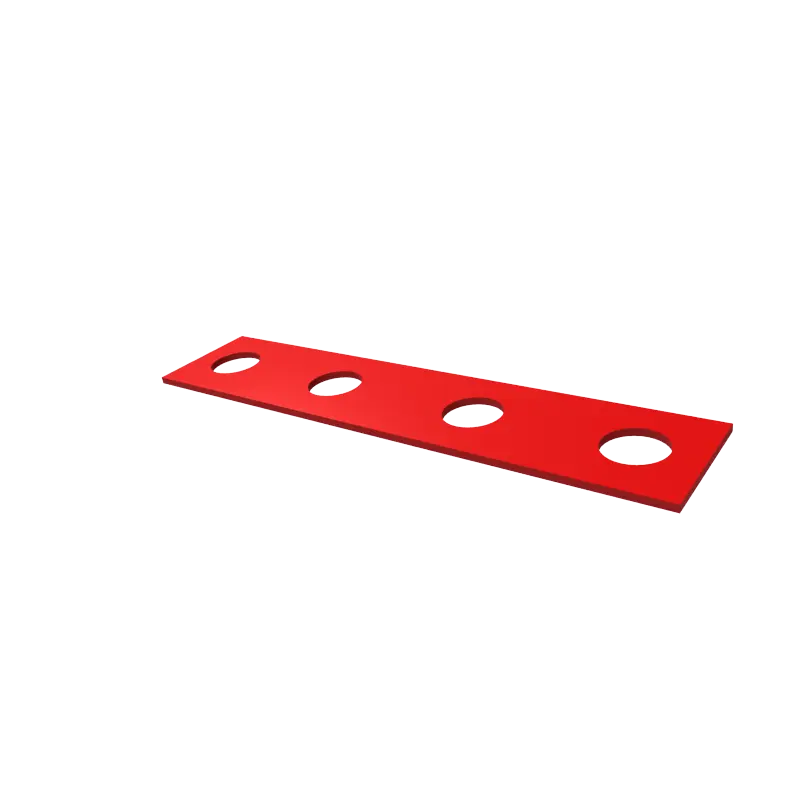 Gauge Rod Insulator Plate GPO-3 Moulded