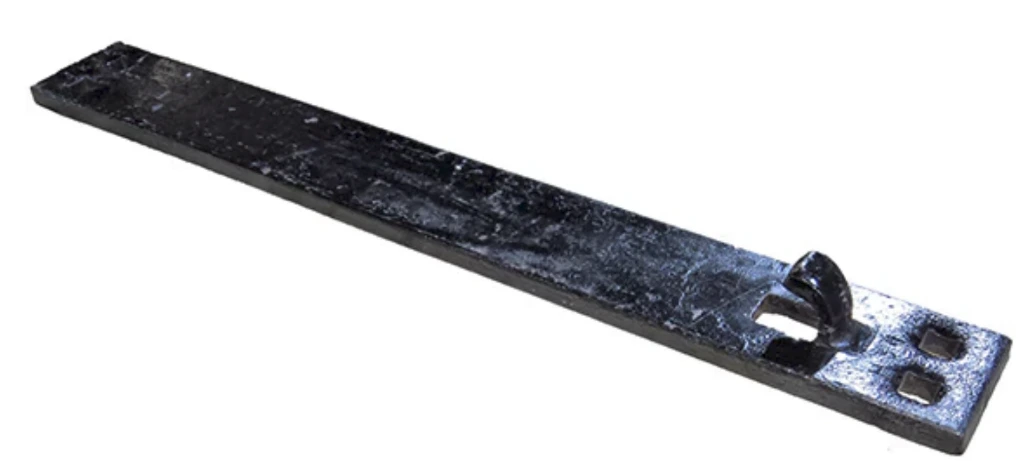 [4706232] Hook Plate H 3/4"x4" 15/16" Hook AREMA 241-03 (23")