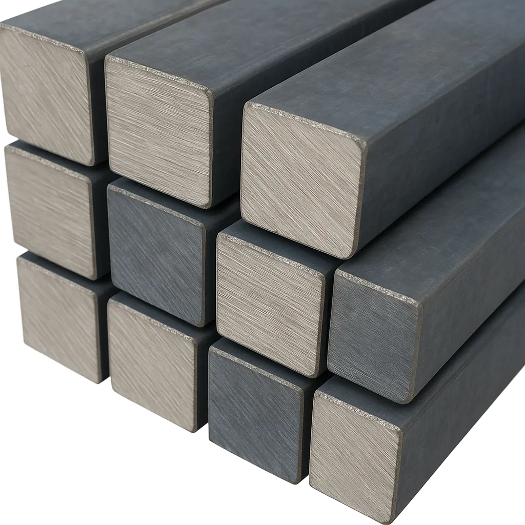 [7208061] Steel Square Hot Rolled 1/2" (piece) 0.85 lbs/ft (6")