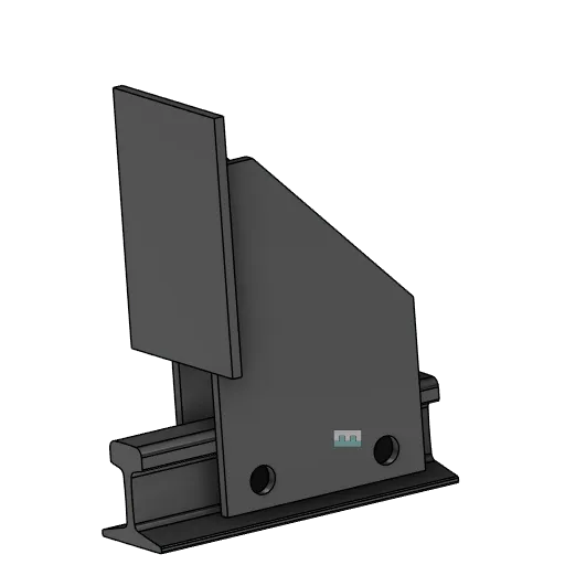 Bolt On Wheel End Stop (12 lb ASCE)