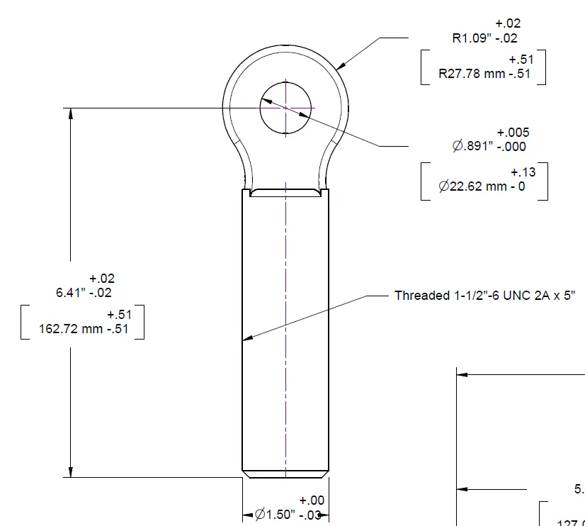 Screw Eye K11 Switch Stand